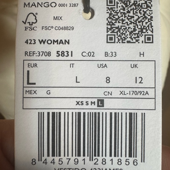 Mango Asymmetrical Ruffle Dress - Picture 12 of 13